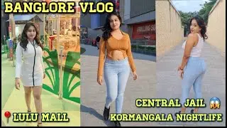 BANGLORE VLOG | EXPLORING CENTRAL JAIL, LULU MALL, KORMANGALA NIGHTLIFE, CAFE'S, TASTY FOOD & MORE