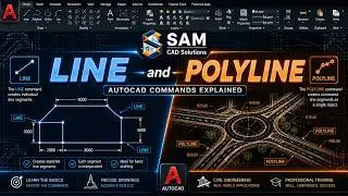 AutoCAD Beginner Tutorial | AutoCAD Line & Polyline Commands Explained