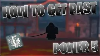 How to Level up and Get Past Power 5 Vow of Iron | Deepwoken