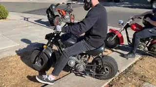 Last mini bike ride before they’re banned in CA.
