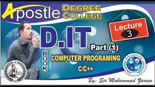 lecture 3 (2020)  DIT C&C++, history of C and C++ in urdu