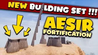 NEW BUILDING SET | Aesir Fortification Building Set | CONAN EXILES - AGE OF WAR