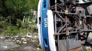 Троллейбусное депо Сухуми.