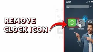 How to Remove Clock Icon From Status Bar?