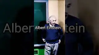Albert Einstein Real Video #einstein #shorts