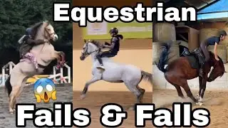 Equestrian FAILS & FALLS😱😭 2024!!