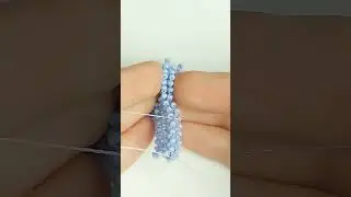 Большой крест из бисера 