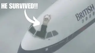 5390 British Airways. Captain SUCKED OUT of the cockpit.
