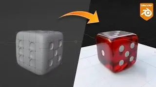 TUTORIAL - HOW TO MAKE DICE IN BLENDER.