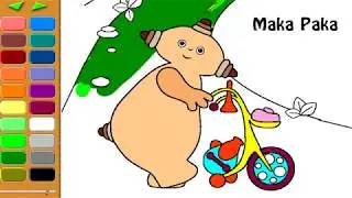 Makka Pakka Coloring Page for Kids