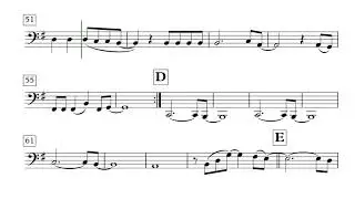 Viva La Vida – Bassoon Solo (Sheet Music)