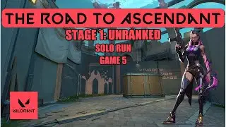 Valorant - The Road to Ascendant -  Game 5 - Reyna - they did surrender 😲