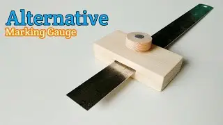 Alternative ruler - Ruler Marking Gauge (DIY WOODWORKING TOOLS)
