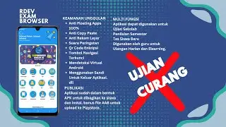 UJIAN ANTI NYONTEK DENGAN R-DEV EXAM BROWSER V10