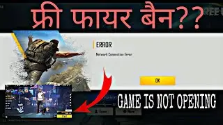 Free fire not opening || free fire ban in Indian server || free fire new glitch || AlphaMohit