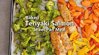 Teriyaki Salmon Recipe (Sheet Pan Meal)