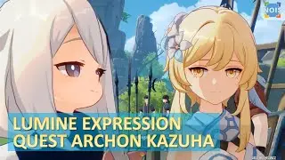 Lumine Expression Quest Archon Kazuha - Genshin Impact