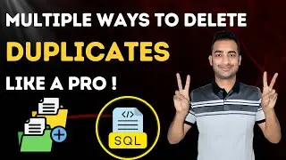How to Delete Duplicates in Production Environment | SQL Delete Duplicate Rows