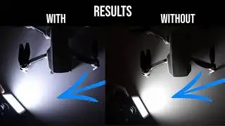 DJI Mavic Mini  [Lens Hood] Anti Glare Cover Test- Does it work ?