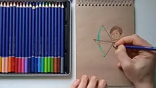 Стрелец. Как нарисовать знак зодиака. Учимся рисовать и писать