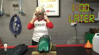 Kawasaki KM90, sealing the tank with a POR15 kit - Part 28