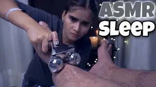 ASMR Super Fast Simple Relaxing Foot Massage || Foot Massage with Massage Roller...Reellaaaaxxx😴💤