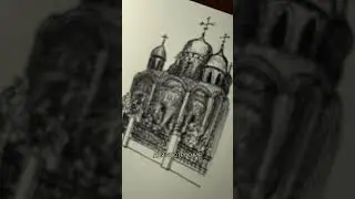 Воспользовался услугами простого карандаша для построения и теней.