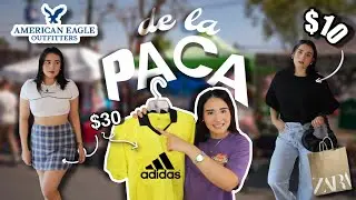 Ropa de MARCA en el TIANGUIS a $10 y $30 pesitos👚🔝Super gangas! #ropaamericana #ropadepaca #ofertas