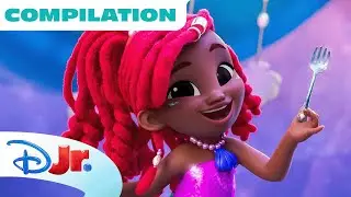 Disney Jr.’s Ariel Mermaid Tales Compilation🧜🏾‍♀️ | NEW SHORTS | @disneyjr