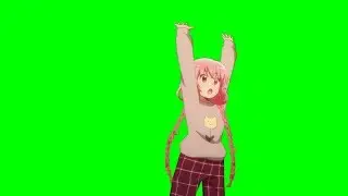 [Green Screen] Kaos Party Hard (Comic Girls)