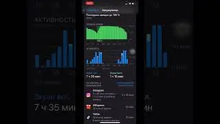 Время АВТОНОМНОСТИ iOS 16.4 #shorts #short #youtubeshorts #рекомендации #iPhone #apple