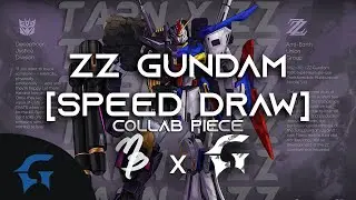 [SPEED DRAW] ZZ Gundam x Tarn (COLLAB)