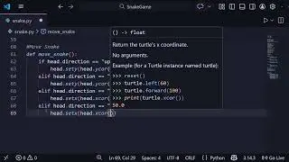 How to make a Snake game in python 🐍🎮 | Full Python Tutorial