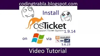 Install osTicket v1.9.14 open source support ticket system on Windows byAO