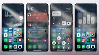 WoW - Ficou Incrível - HyperOS - Ícones - Widget - Centro de Controle - Aeu Xiaomi Só o Luxo