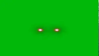 GLOWING EYES TEMPLATE GREEN SCREEN