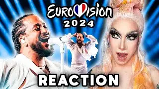 Slimane - Mon amour (LIVE) | France 🇫🇷 | Reacting to Eurovision 2024