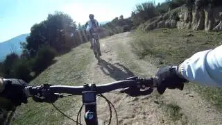 bajada del puerto al pantano con la gopro