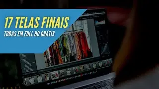 PACK DE TELA FINAL PARA VÍDEOS NO YOUTUBE