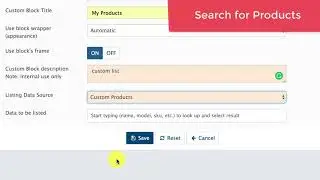 Custom Data Blocks Management in AbanteCart eCommerce Solutions