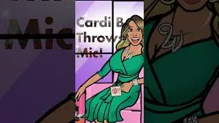 Cardi B throws Microphone at Fan