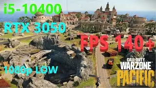 i5 10400 rtx 3050 warzone