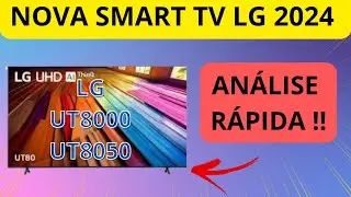 {{ANALISE}} NOVA SMART TV 📺 LG UT8000
