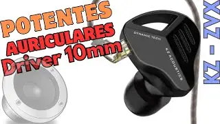 POTENTES AURICULARES KZ ZVX  AUDIFONOS UNBOXING #audifonos #auriculares #kz #inearmonitors #inears