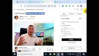 Fiverr Gig Create and Gig Banner Create with Canva