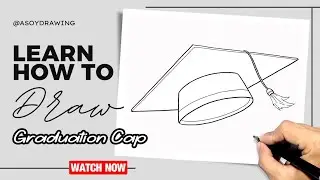 How to draw Graduation Cap Easy