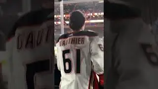 Inside Look Into Cutter Gauthier’s NHL Debut! 👀
