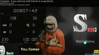 Legendre - If you went out with friends in a way | osu!Replay