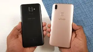 Samsung Galaxy J8 vs Vivo V9 Youth Speed Test | Ram Management !