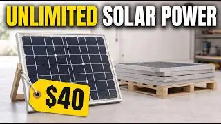 This $40 SOLAR PANEL Runs Your Home For 25 Years WITHOUT An Installer. Why Aren't We Using Them?
